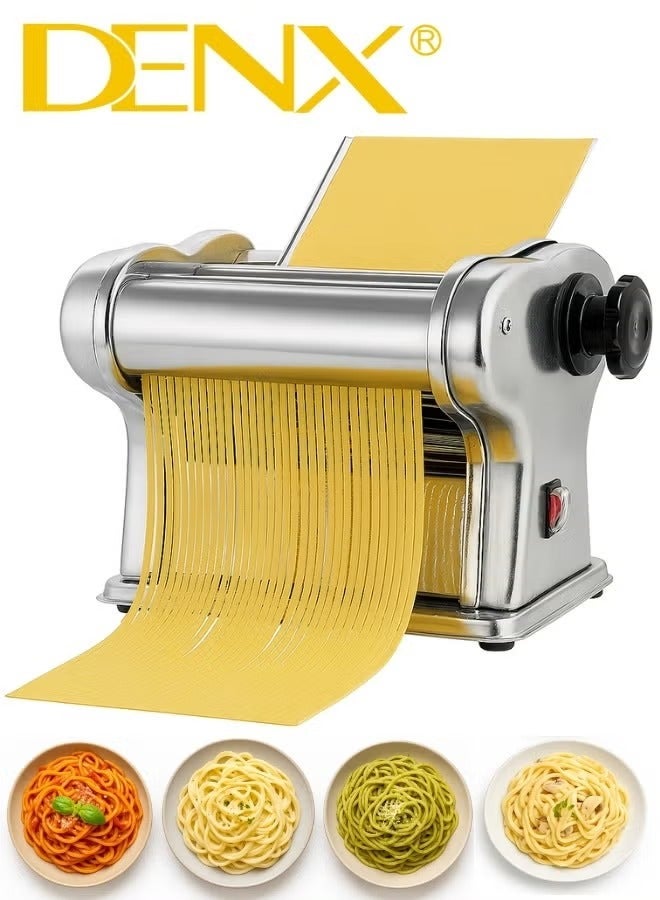 Denx DX3220 130W Electric Pasta Maker Machine – Automatic Dough Roller with Fixed Base, Compact & Easy to Clean Pasta Machine for Home Kitchen Use - Image 2