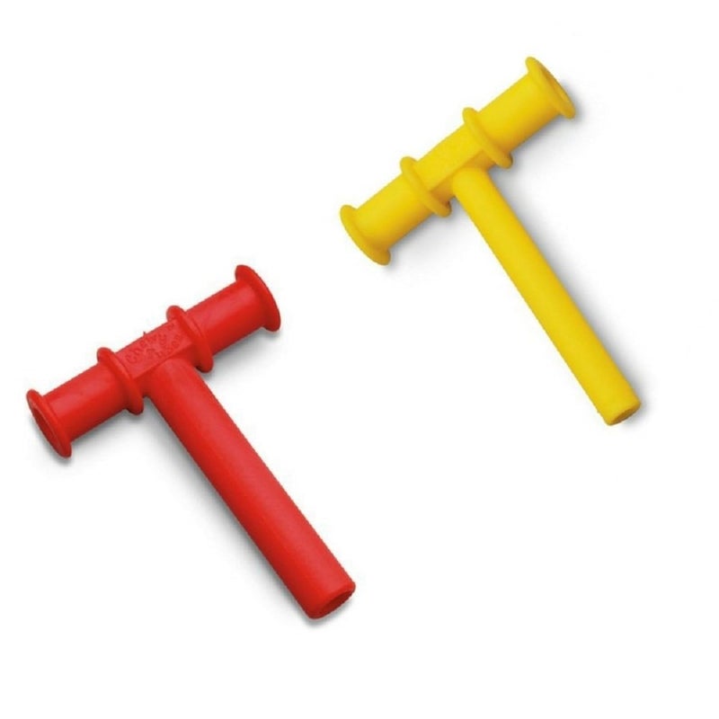 Chewy Tubes Pack of 2, Red & Yellow - Image 3