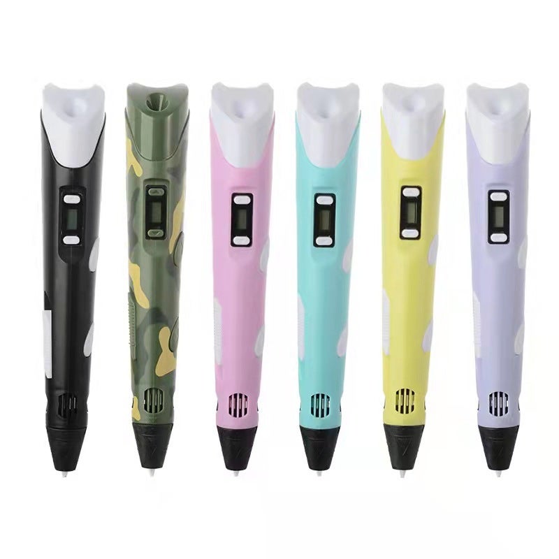 Supply Second Generation 3D Printing Pen Graffiti Painting 3Dpen Children'S Christmas Gift Suit Exclusive Supply - Image 1