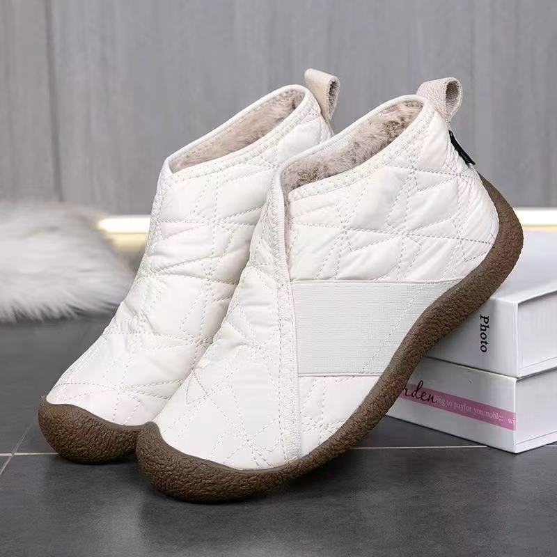 Winter New Soft Sole Non-Slip Moms Shoes Fleece-Lined Thickened High-Top Warm Cotton Shoes Lightweight Casual Fashion Snow Boots - Image 5
