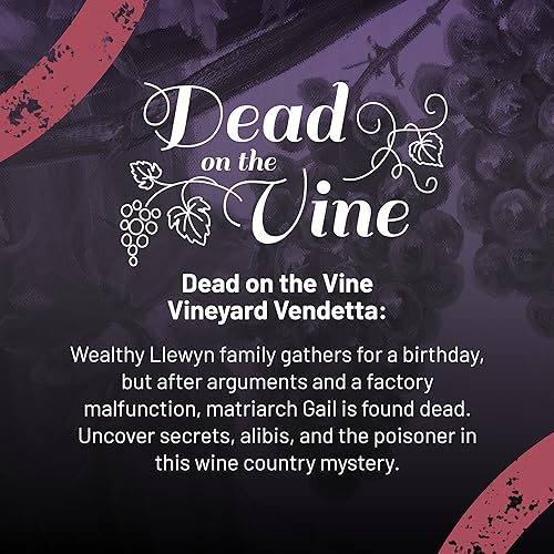 Hunt A Killer: Dead on The Vine – Solve a Murder at a Winery, an Interactive Unsolved Mysteries Experience and Halloween Mystery Party Game for Adults, Perfect for Halloween Game Night, for Ages 14+ - Image 3