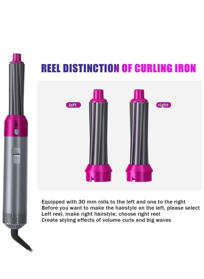ELTRAZONE 5 in 1 Multifunctional styling tool, The Detachable Negative Iron Automatic Suction Hair Curler, 5 in 1 Multi-Head Hot Air Comb - Image 3