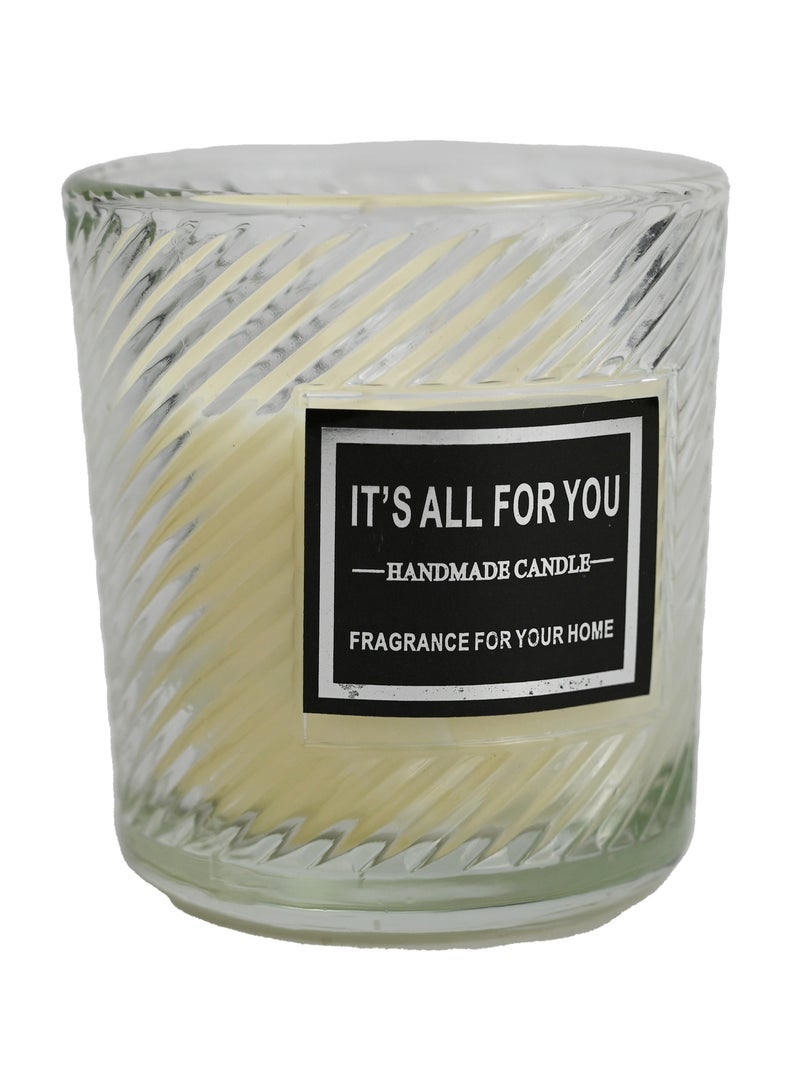 Jar Candle, Scented Blend Candle| Relaxing Aromatherapy Long Lasting Scented Candles/ Aroma Candles with Amber Glass Jars - Image 1