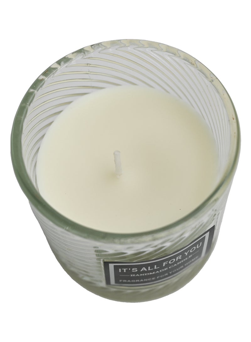 Jar Candle, Scented Blend Candle| Relaxing Aromatherapy Long Lasting Scented Candles/ Aroma Candles with Amber Glass Jars - Image 2