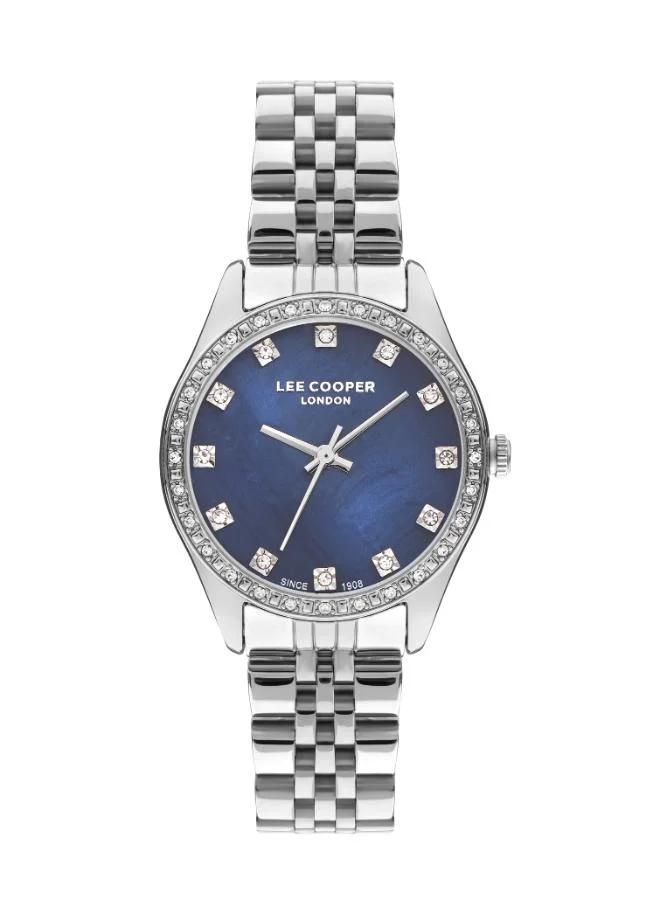 لي كوبر Women's Metal Analog Watch LC07818.390 - 33 mm