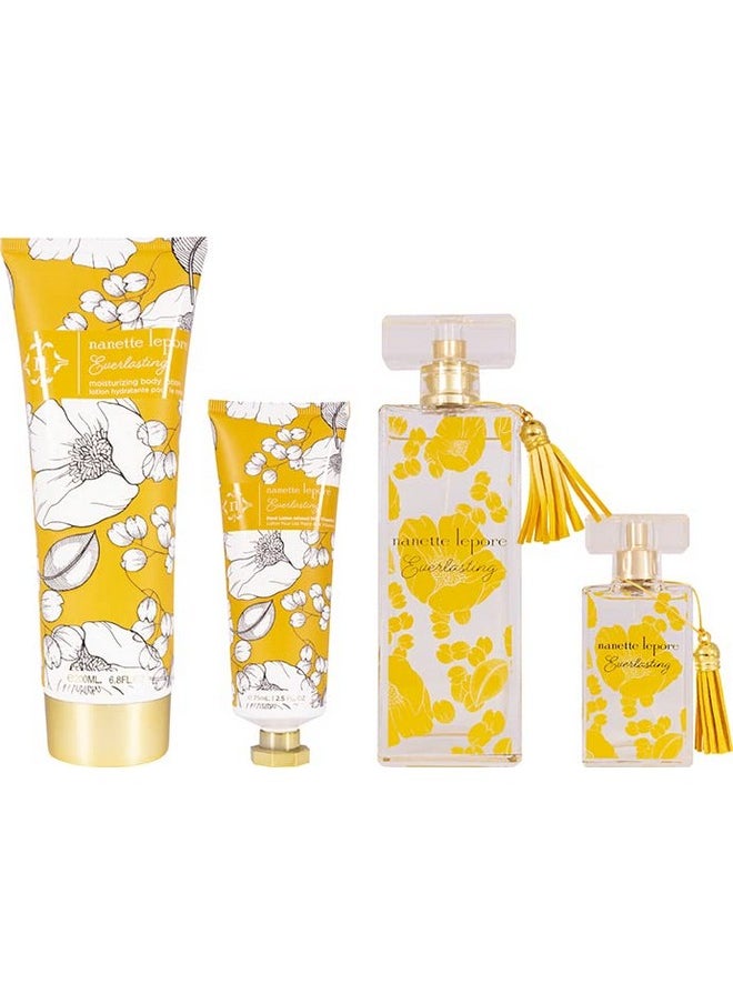 Nanette lepore - Everlasting by Nanette Lepore 4 Piece Gift Set Eau de Parfum, 3.4 fl. oz. for Women - Image 1