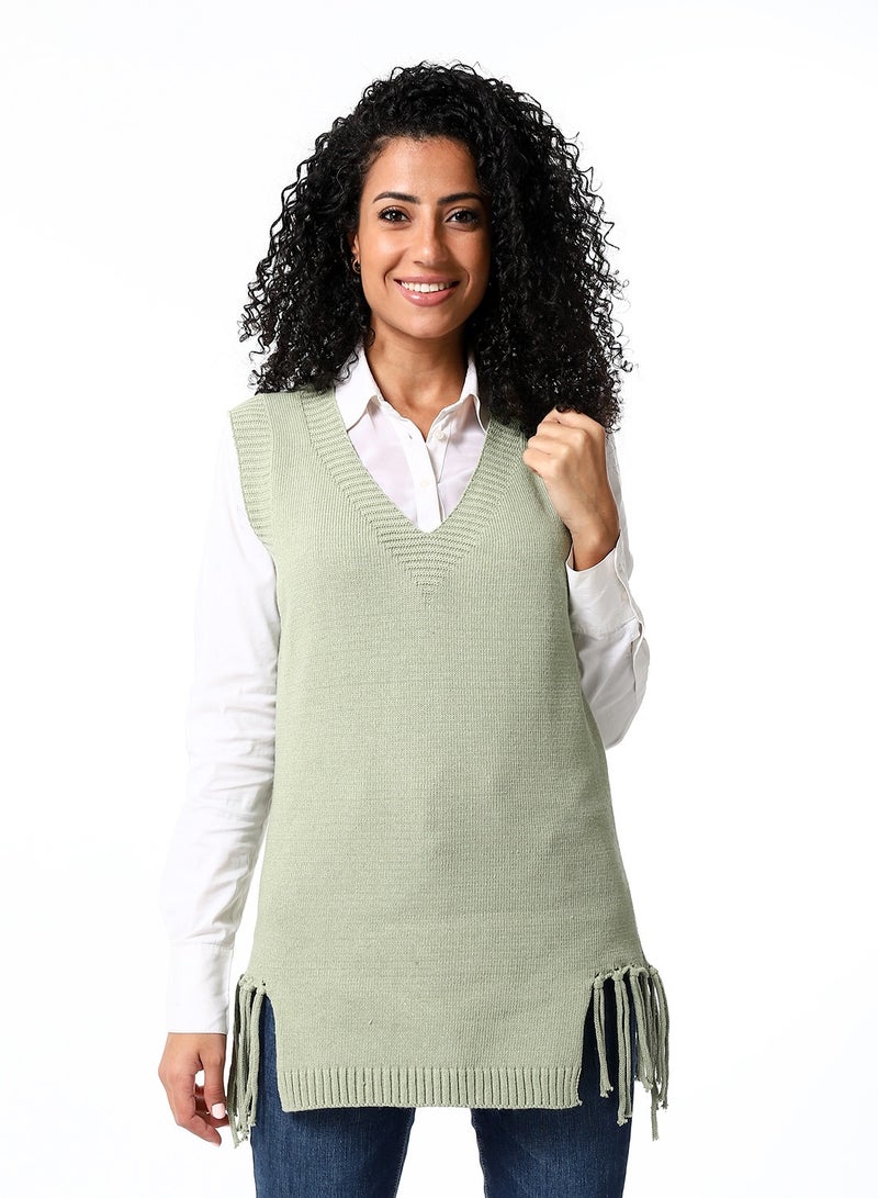 Caesar Womens Wool Vest - Image 1