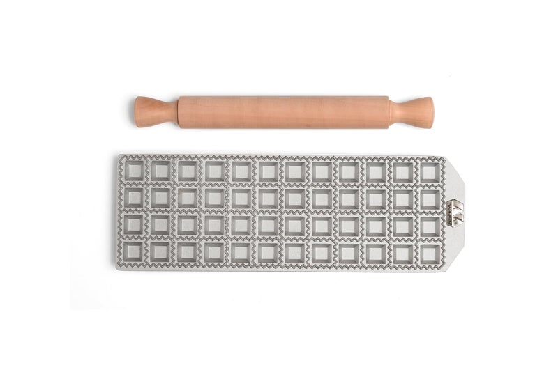 MARCATO صانع الرافيولي ماركاتو، يصنع 4 دزينة من المربعات 1 بوصة، صنع في إيطاليا، غير لامع - Image 2