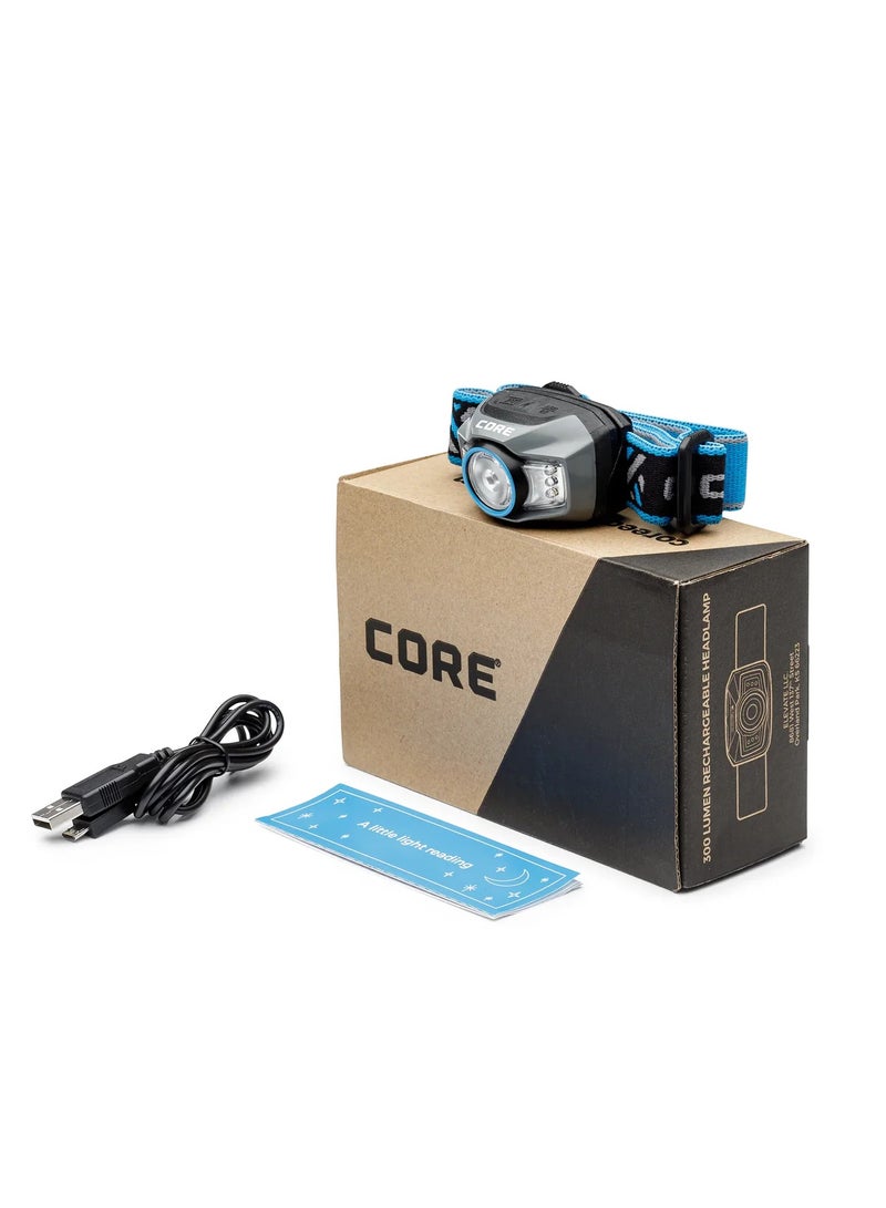 core equipment CORE 300 Lumen Rechargeable Headlamp - Image 3