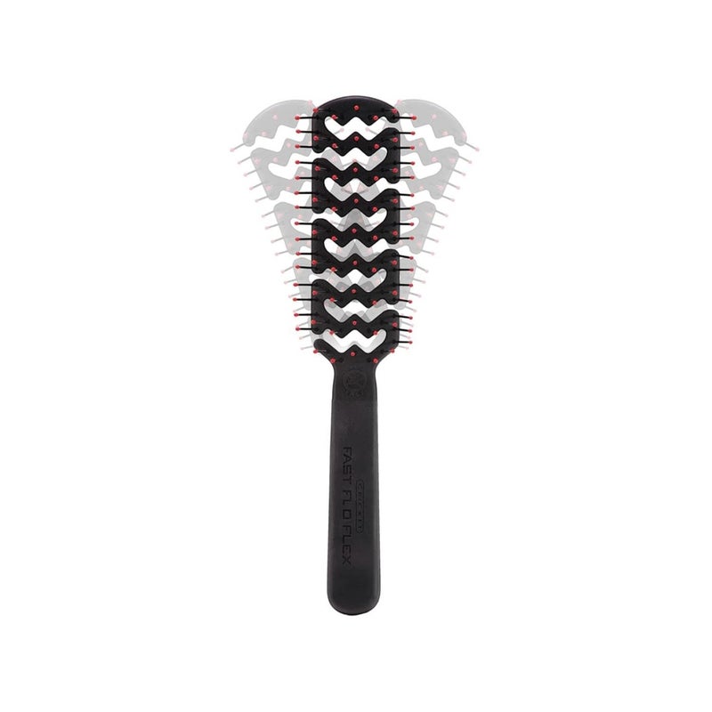 Cricket Static Free Fast Flo Flex Vent Hair Brush - Quick Drying, Detangling, and Styling - Anti-Static Bristles for Frizz-Free Blowouts, Ideal for All Hair Types - Image 4