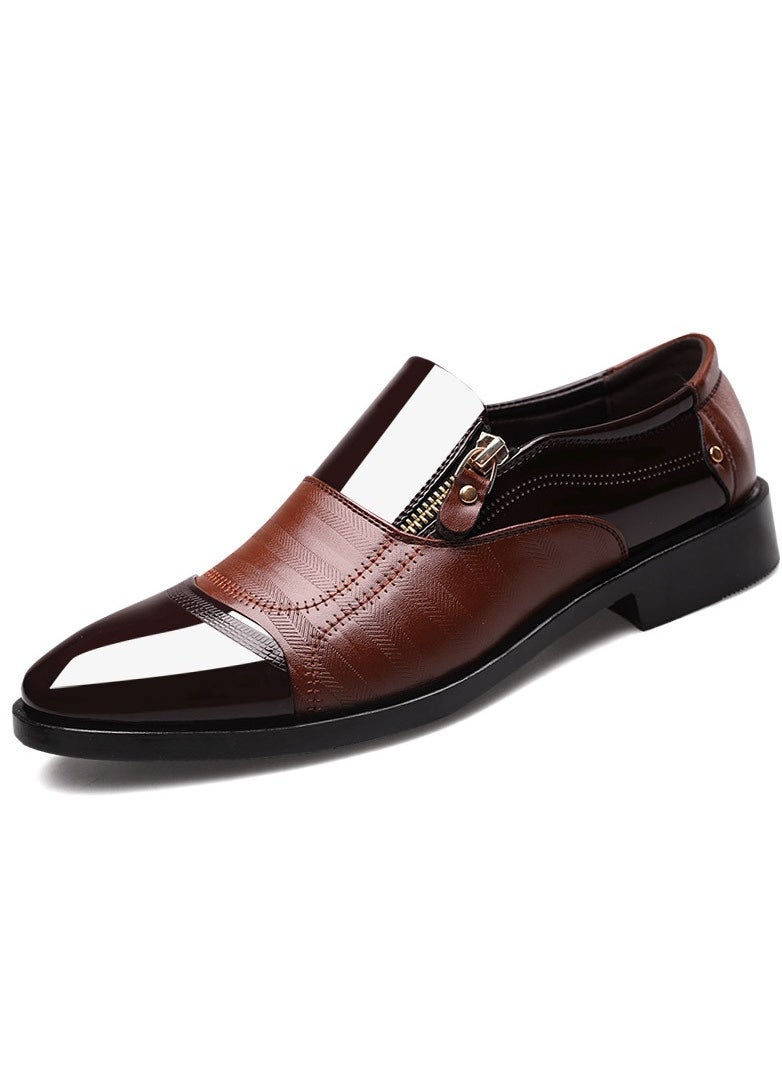 KUYING - New Men's Business Leather Shoes - Image 1