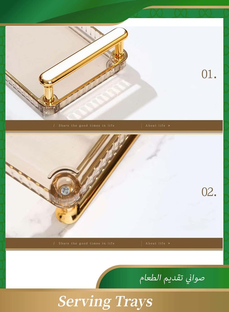 Anmi Snack Serving Platter Set – Divided Serving Tray with 4 Removable Dish Bowls – Perfect for Appetizers, Fruits, Desserts, Candy, Condiments, and Nuts – Ideal for Entertaining - Image 4