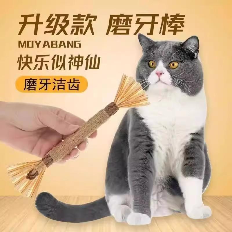 Cat Dental Chew Toy Set - Teething Stick & Wand Toy - Image 4