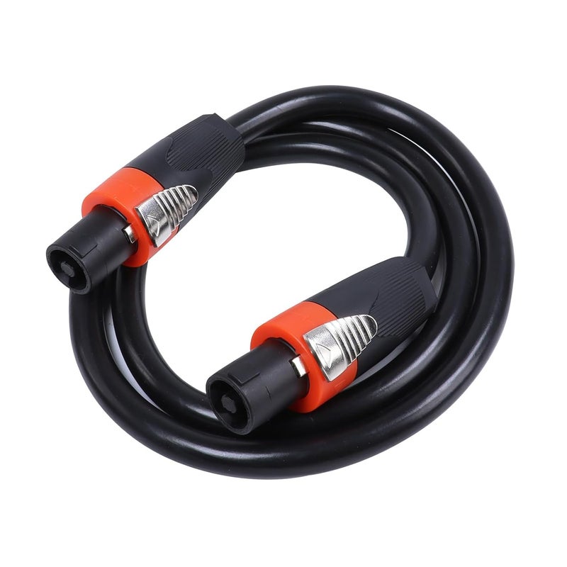 HAKUHO كابل سبيكون إلى سبيكون - (4 موصلات، 12 AWG) 1 قطعة 3 أقدام كابلات سبيكون ذكر NL4FC PA DJ استوديو، مسرح، تمديد سلك (10 متر) - Image 1