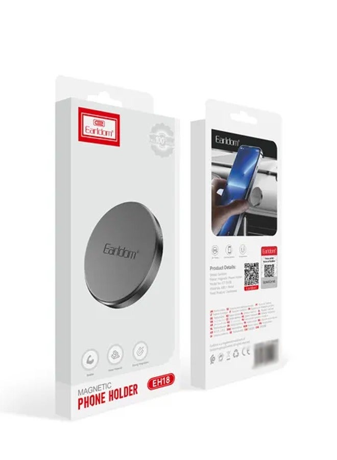 Earldom Magnetic Car Phone Holder, 360° Rotate Magnet Car Phone Holder Mount for Car Dashboard FOR ALL PHONES - Image 2