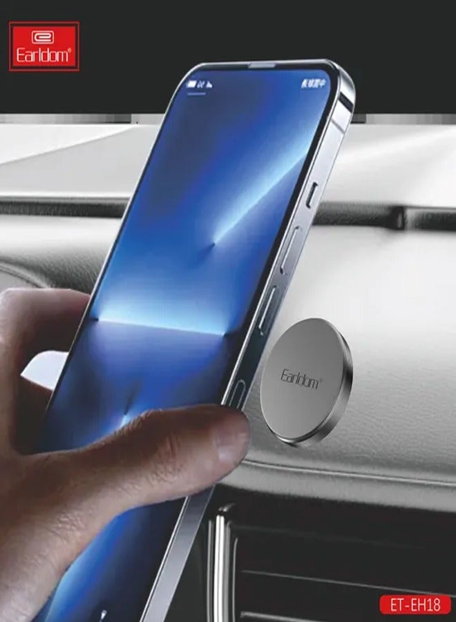 Earldom Magnetic Car Phone Holder, 360° Rotate Magnet Car Phone Holder Mount for Car Dashboard FOR ALL PHONES - Image 3