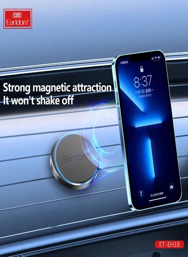 Earldom Magnetic Car Phone Holder, 360° Rotate Magnet Car Phone Holder Mount for Car Dashboard FOR ALL PHONES - Image 5