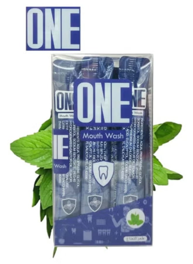 One Mouthwash Strips Mint Flavor 20 strips x 12 ml