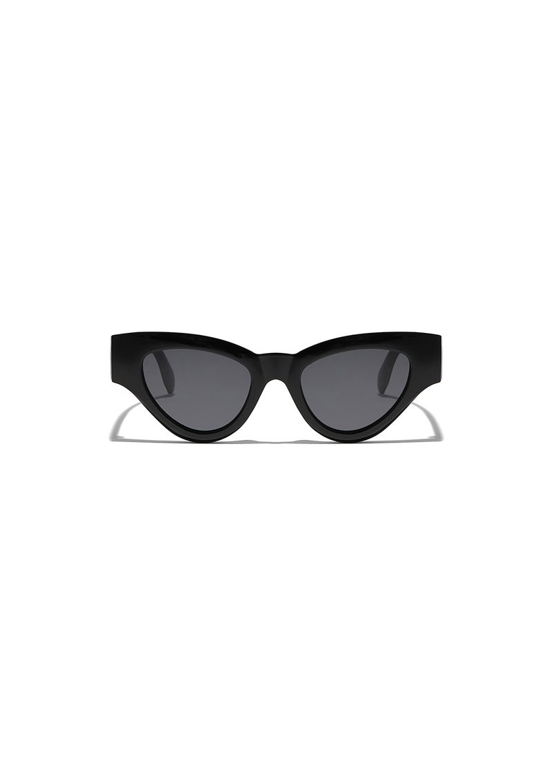 Blackout Periwinkle,Women Sunglasses, Cat Eye Sunglasses, UV Protection: UV400 (Black,Black)  - Image 2