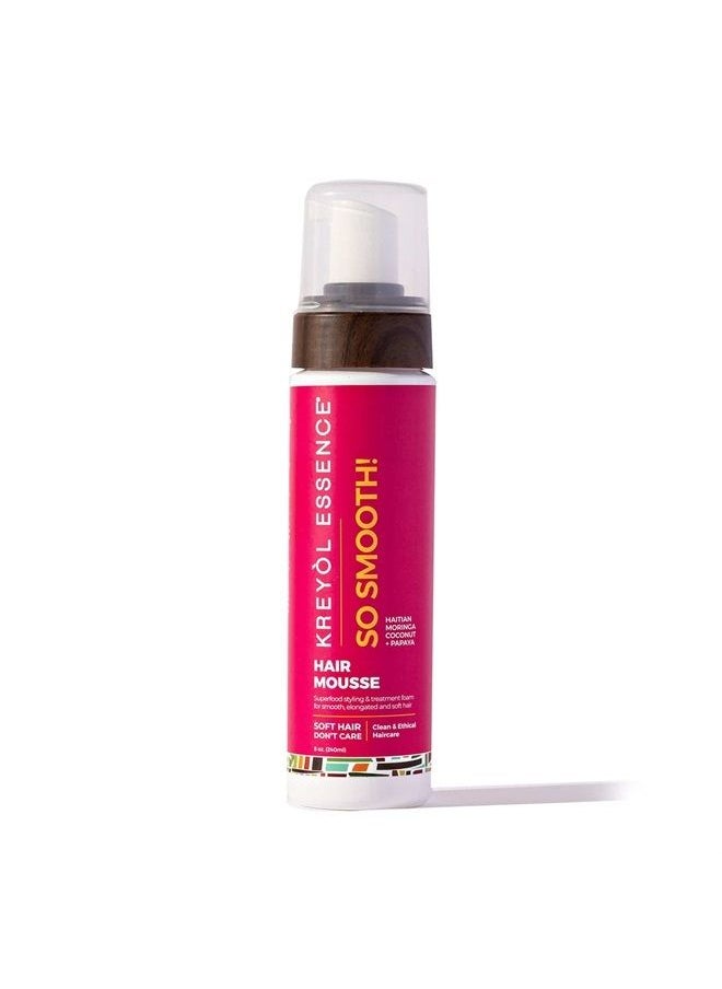 KREYÒL ESSENCE - Haitian Moringa Oil So Smooth Hair Mousse, 8 oz. - Image 1