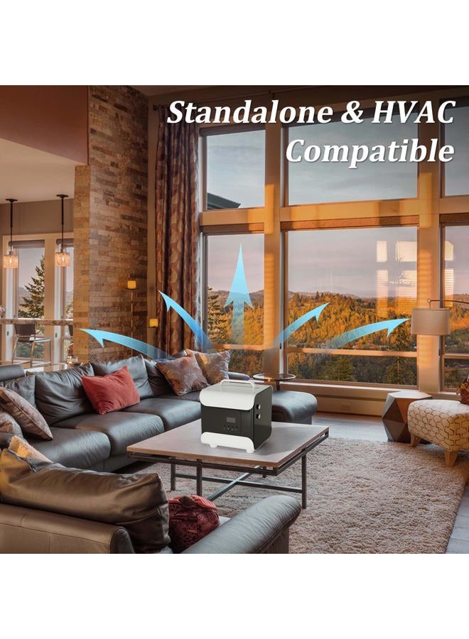 Lacidoll Whole House HVAC Scent Diffuser - 5000 Sq Ft Coverage, Wi-Fi & Bluetooth App Control, 1000ML Hotel Collection, Waterless Cold Air Diffuser for Large Rooms & Commercial Use, Metal Design - Image 4