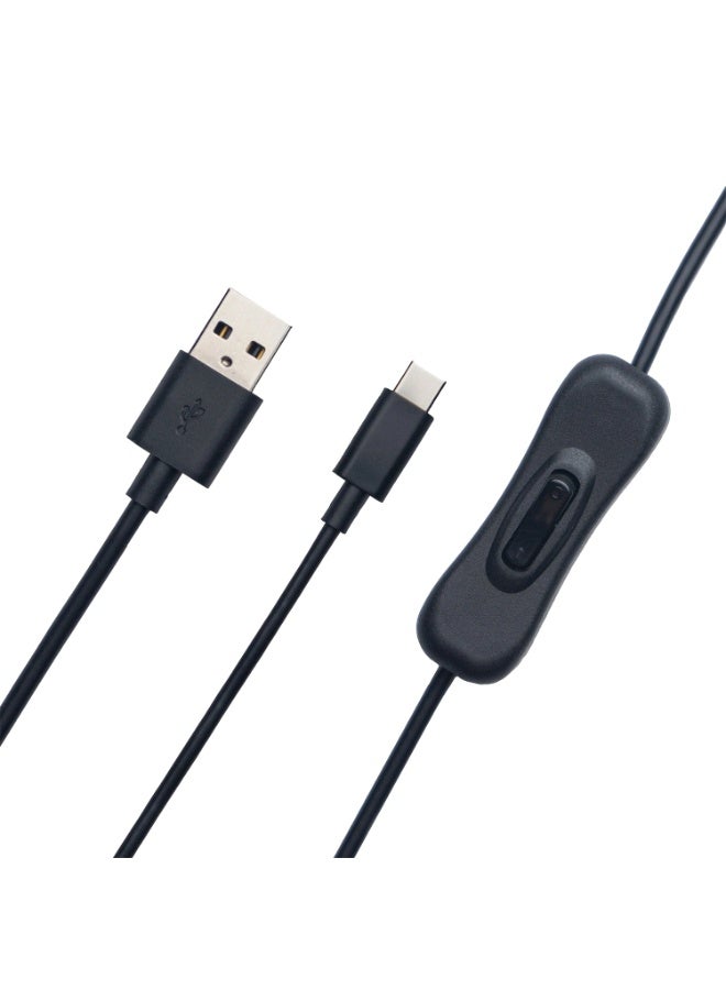 OBSBOT USB-A to USB-C Data Power Cable with ON/OFF Switch - Image 4