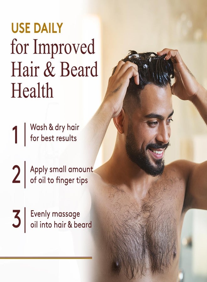 OKAY MEN BEARD HAIR GROWTH OIL 4oz - Image 5