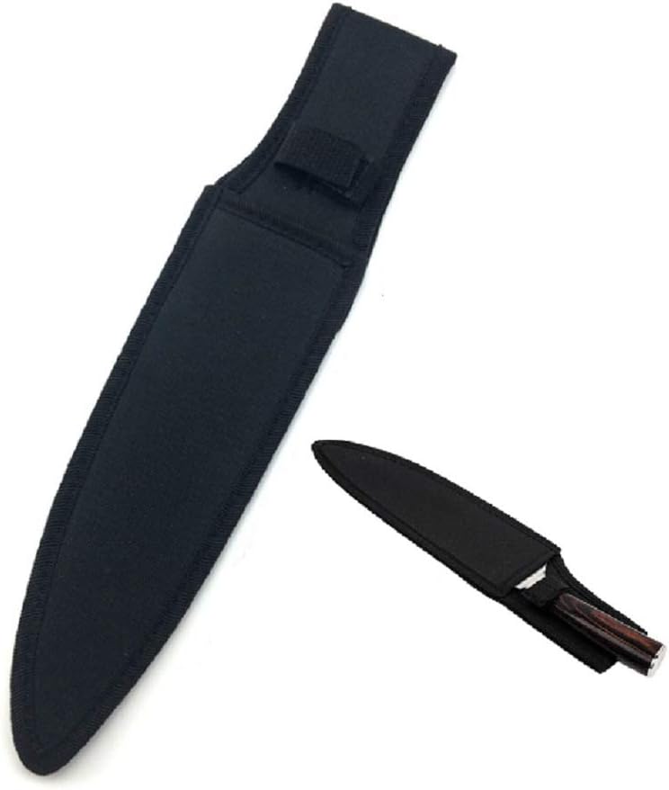 Morodo 9"~10"Chef Knife Beef Knife Scabbard Sheath (Black Nylon) - Image 1