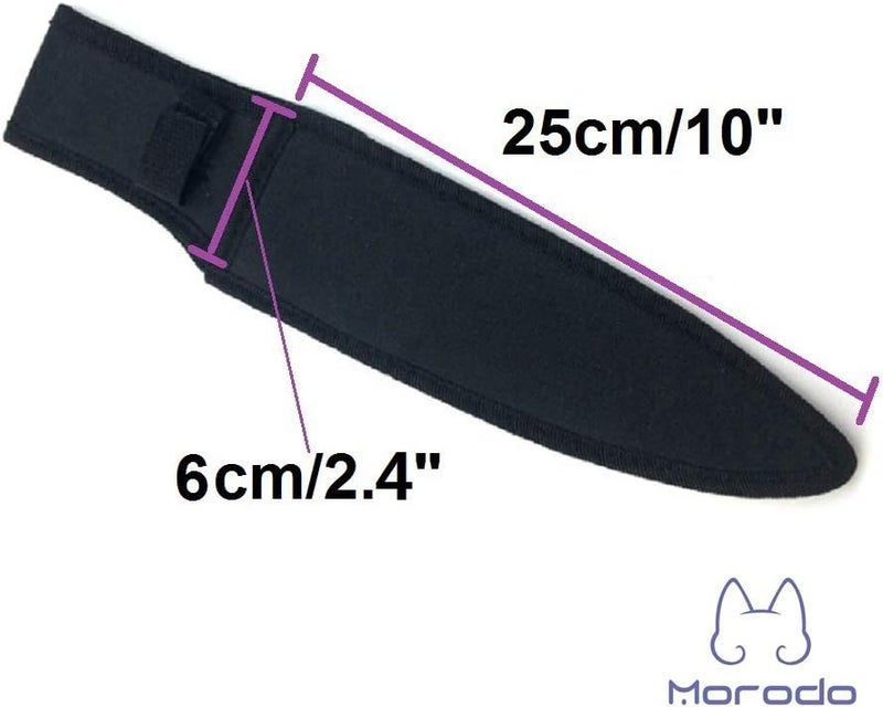 Morodo 9"~10"Chef Knife Beef Knife Scabbard Sheath (Black Nylon) - Image 3