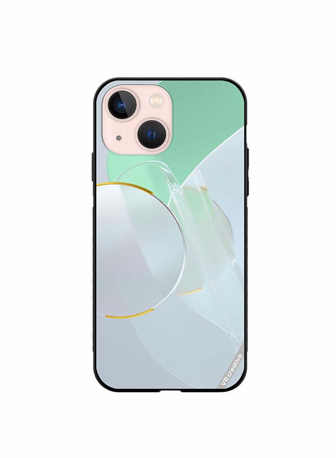 VR CREATIVE Protective Case Cover For Apple iPhone 13 mini Layers Design Multicolour - Image 1