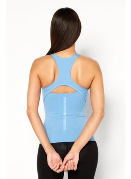 Women Sportswear Fit Sleeveless Training Top, Light Blue - pzsku/ZA893403DE7AE18E3C5EAZ/45/_/1740495345/061a7d9f-d8c4-4555-a5c9-fd665716f6e6