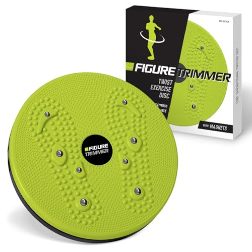 Figure Trimmer Core Abs Twister Board - Waist Sculptor Twister Board for Core & Ab Exercise - Waist Twisting Disc, Dizzy Disc Twist Board for Slimming Workout with 8 Magnets Reflexology - Image 1