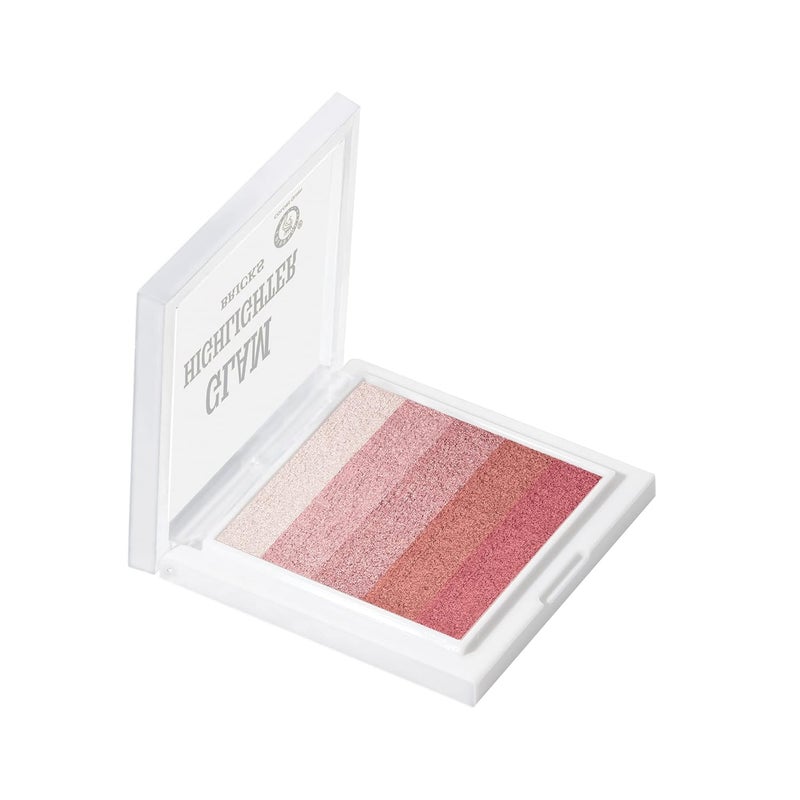 COLORS QUEEN Colors Queen Glam Highlighter for Face Makeup  Highlighter Makeup  MultiColor Highlighter Palette  0512g - Image 3