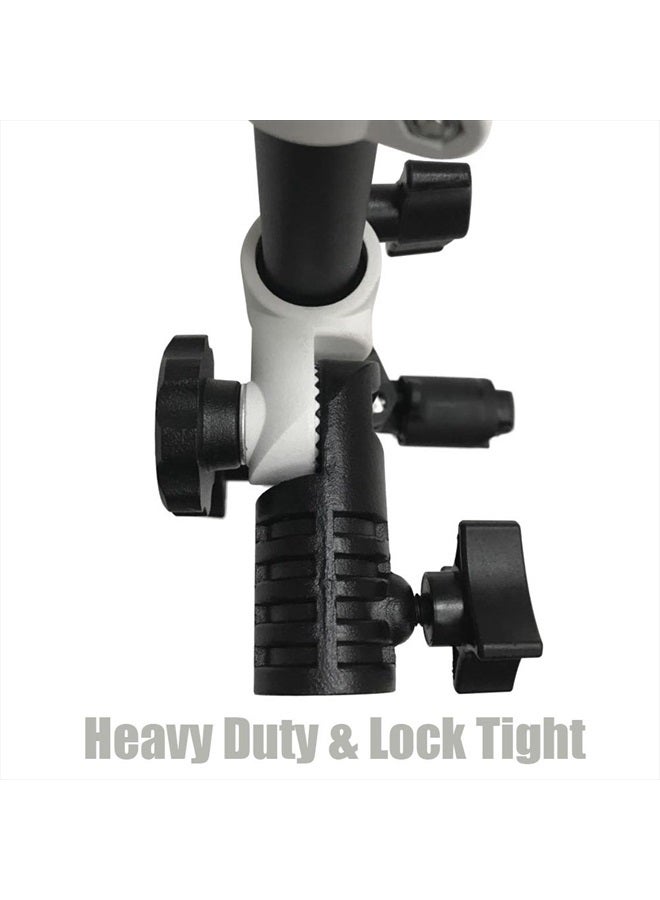 Fotoconic Multi Functional Reflector Holder, Boom Arm, Background Crossbar (21"-49" / 53-125cm) with Solid Locking Metal Swivel Head Grip - Image 3