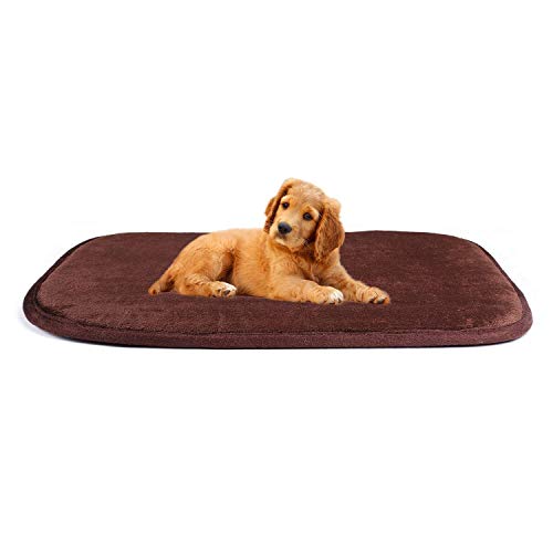Metron- Dog Cat Pet Bed Mat Soft Crate Mat with Anti-Slip Bottom Machine Washable Pet Mattress for Dog Cat Sleeping-Small Size - Image 2