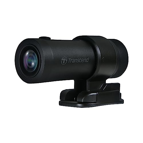 Transcend 64GB 2K 1440p Motorcycle Dash Cam 140 WideAngle Builtin WiFiGSensor Night Vision IP68 Emergency Recording for Bikes Motorcycles TSDP20A64G - Image 1