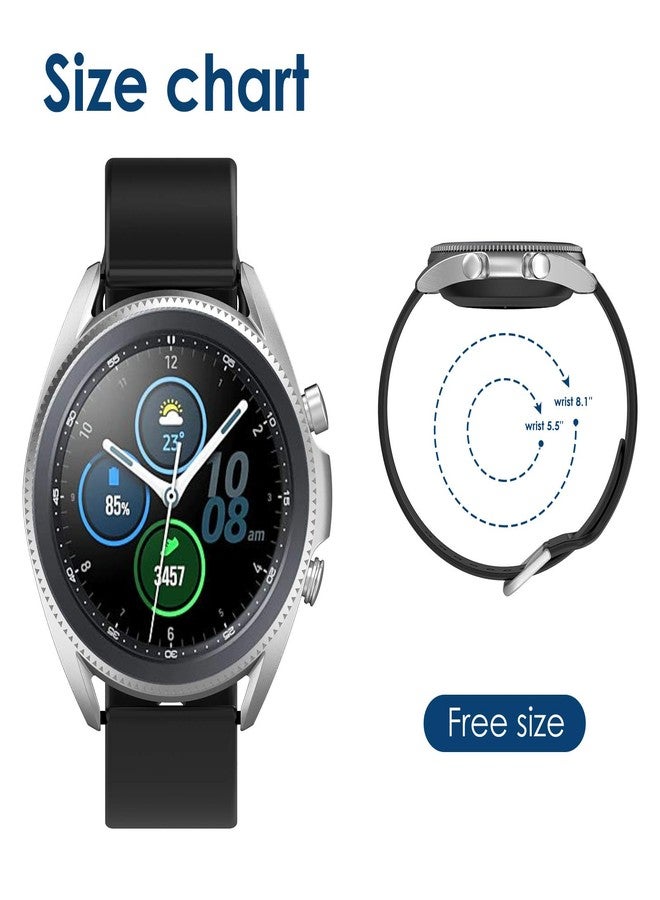 Simpeak 11-Pack 22mm Width Quick Release Watch Band Straps, Women Men Soft Silicone Bands Bracelet Sports Strap Compatible with Samsung Galaxy Watch 3 45mm/Galaxy Watch 46mm/Gear S3 Frontier Classic - Image 3