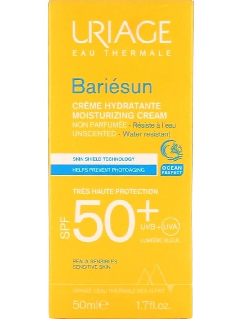 Uriage Bariésun Crème hydratante  SPF50+  1.7 oz - Image 1