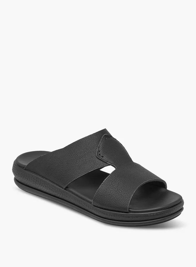LBL by Shoexpress Men Cutout Slip-On Sandals