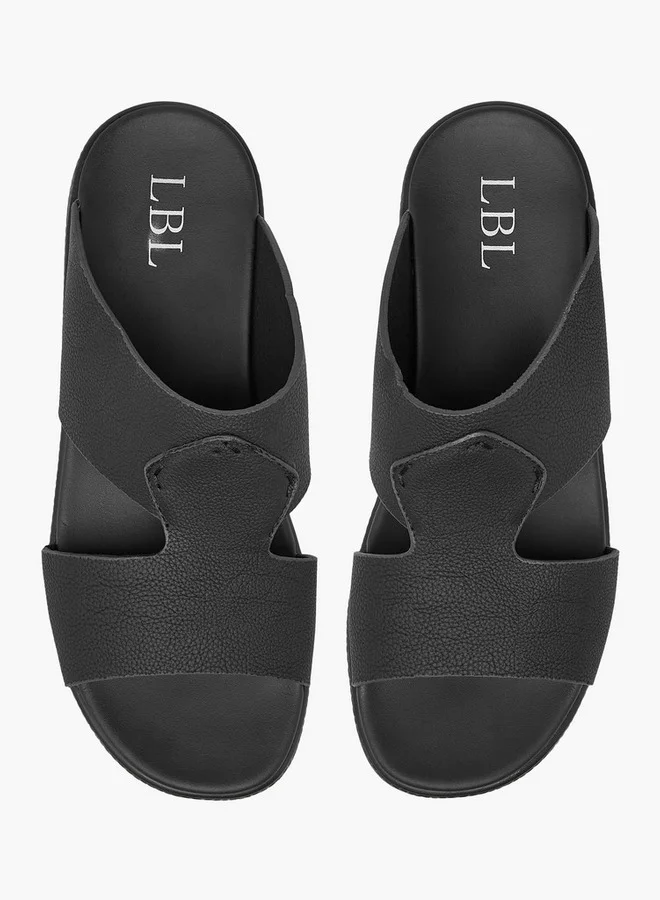 LBL by Shoexpress Men Cutout Slip-On Sandals