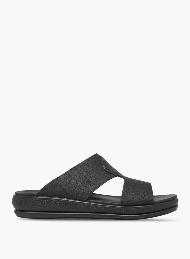 LBL by Shoexpress Men Cutout Slip-On Sandals
