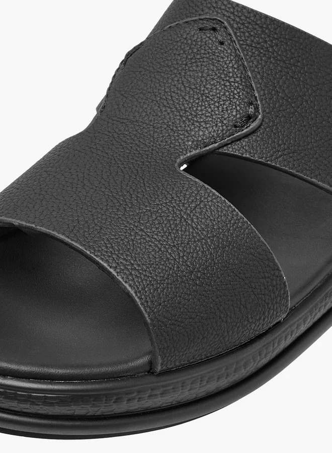LBL by Shoexpress Men Cutout Slip-On Sandals