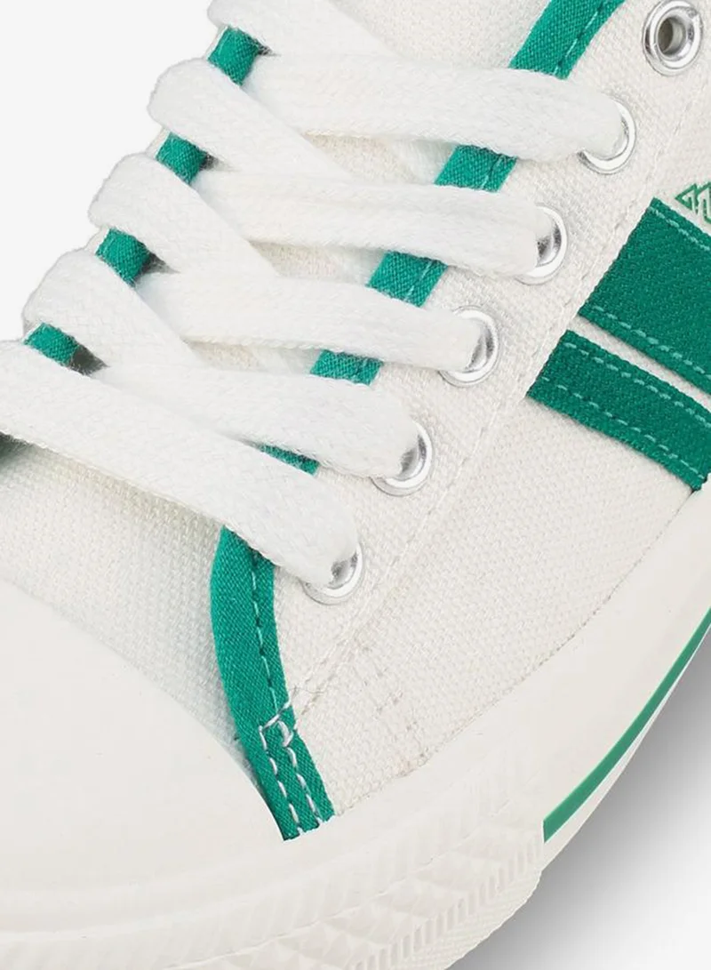 Oaklan By Shoexpress GREEN Boys Colourblock Lace-Up Ankle Sneakers for Men | Best Price UAE