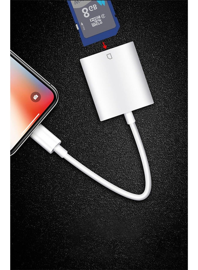 SD Card Camera Reader White - Image 4