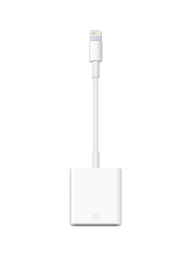 SD Card Camera Reader White - Image 1