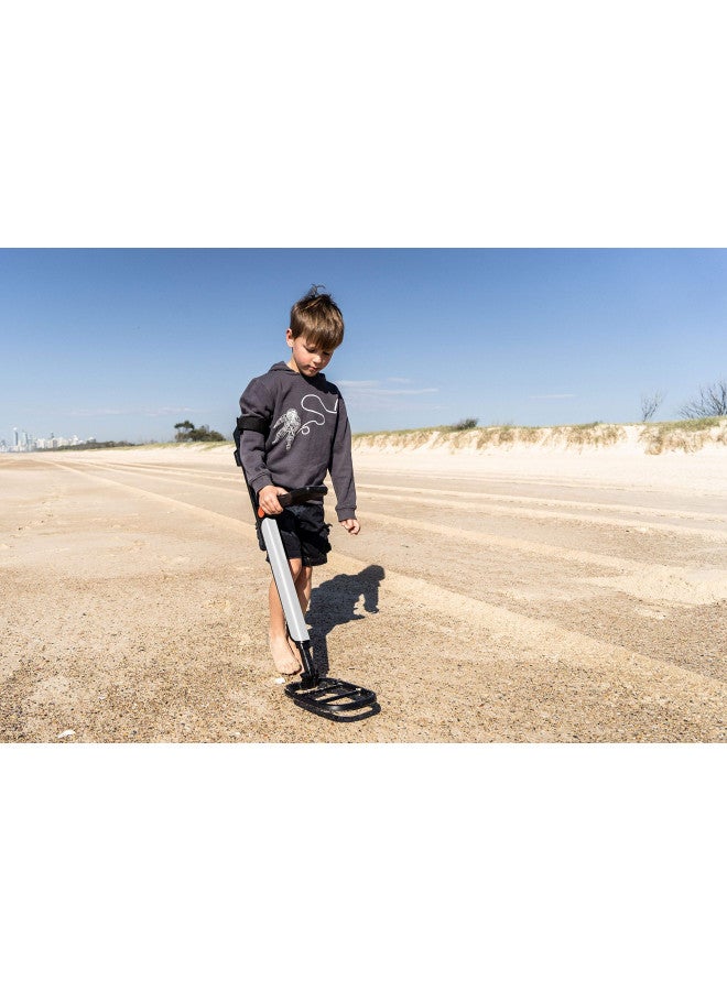 MINELAB كاشف المعادن القابل للطي خفيف الوزن من مينلاب GO-FIND 11 للبالغين والأطفال مع ملف مقاوم للماء بحجم 8 إنش - Image 5