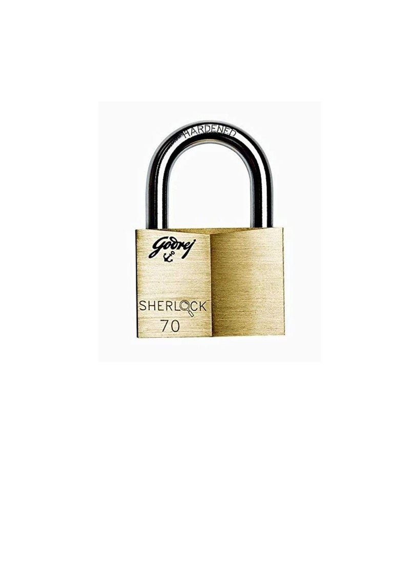 Godrej Godrej Solid Brass Pad Lock 70 mm  - Image 1