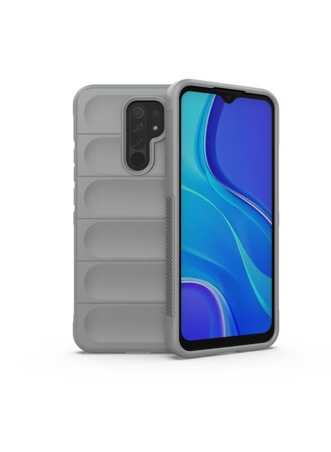 erorex Case For Xiaomi Redmi 9 Magic Shield TPU + Flannel Phone Case - Image 1