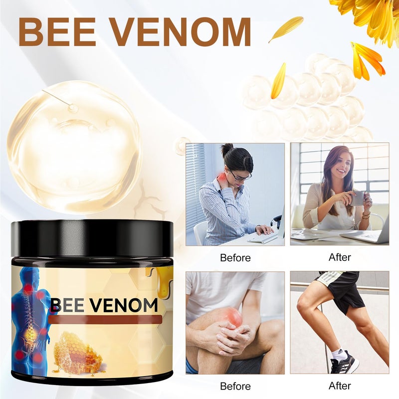 2-Pack Bee Venom Joint Muscle and Bone Soothing Cream - Image 4