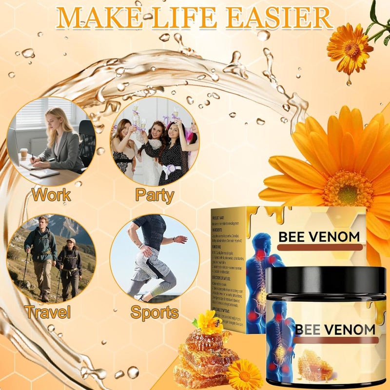 2-Pack Bee Venom Joint Muscle and Bone Soothing Cream - Image 5